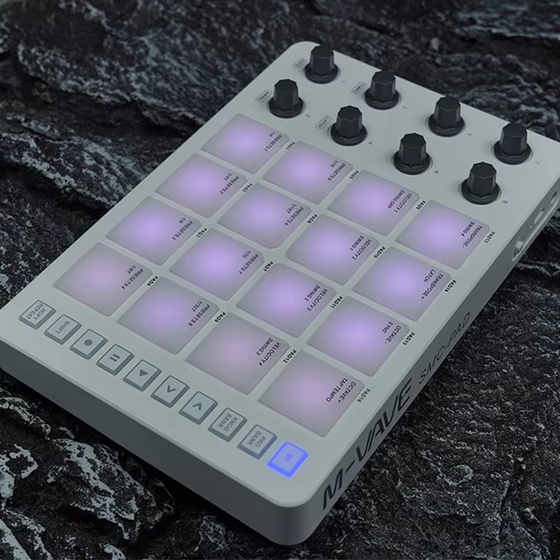 جهاز تحكم لاسلكي بتقنية البلوت - مراجعة Midi Controller Pad وسعره