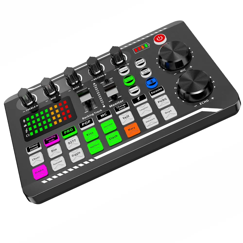 F998: بطاقة صوت، ميكروفون، خلا - مراجعة Audio Music Dj وسعره