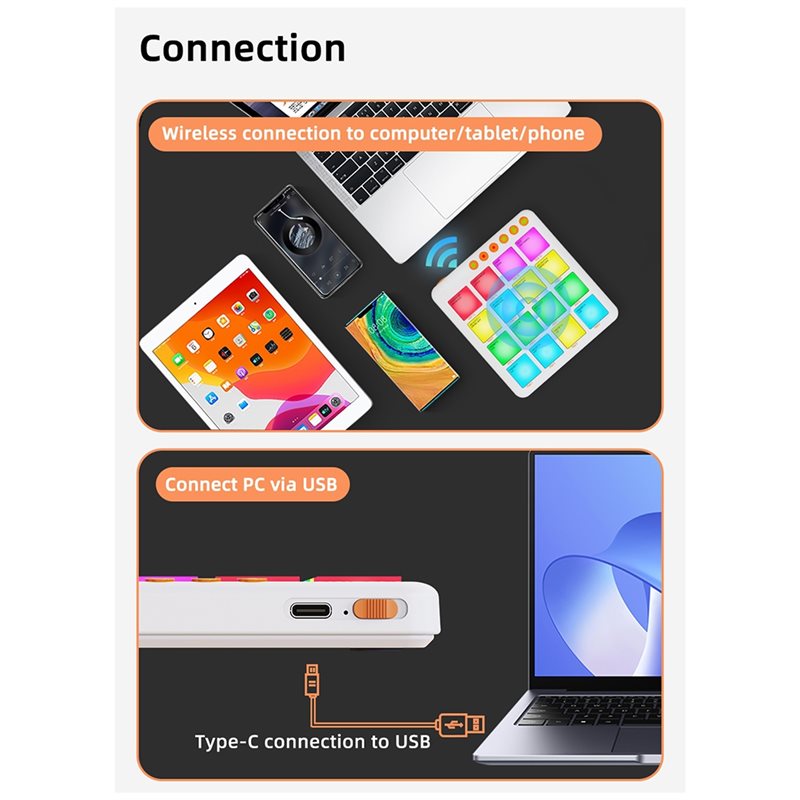 وحدة تحكم MIDI لاسلكية من نوع  - مراجعة Midi Controller Pad وسعره